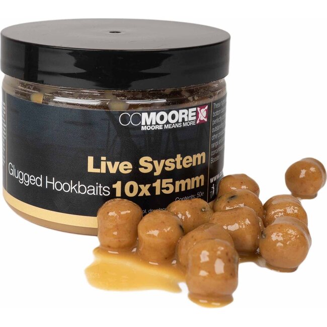 CC Moore Live System Glugged Hookbaits