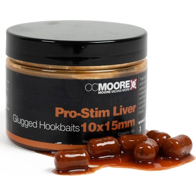 CC Moore Pro-Stim Liver – Glugged Hookbaits