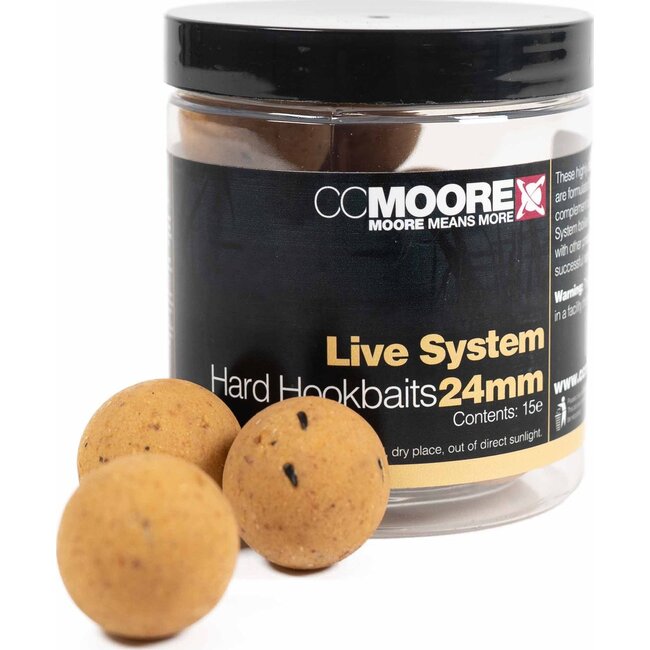 CC Moore Live System – Harte Hookbaits