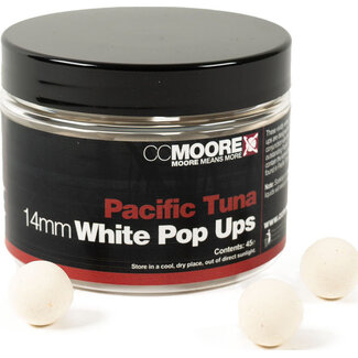 CC Moore Pacific Tuna – pop-ups – 14 mm – weiß