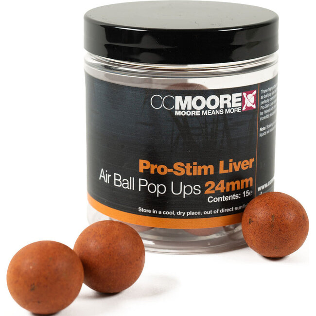 CC Moore Pro-Stim Liver – Air ball – pop-ups