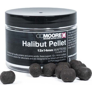 CC Moore Halibut Pellet Wafters – 12 x 14 mm