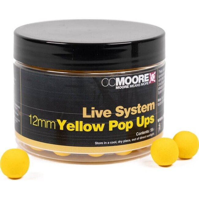 CC Moore Live System – pop-ups – 12 mm – Gelb