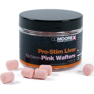 CC Moore Pro-Stim Liver - Dumbell Wafters - Roze - 10x14mm