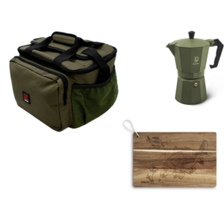 Delphin Geschenkbox – Kühltasche – Schneidebrett & Perkolator