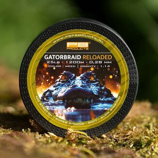 PB Products Gator Braid – RELOADED – 1200 m – Weed