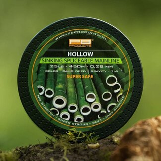 PB Products Hollow Braid – 25LB – 450M – Spleißbare Hauptschnur