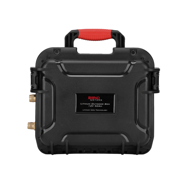 Rhino Motors Lithium-Outdoor-Box 12 V – 50 Ah