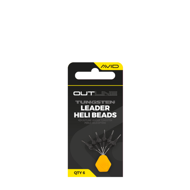 Avid Carp Outline - Tungsten Leader Heli Beads