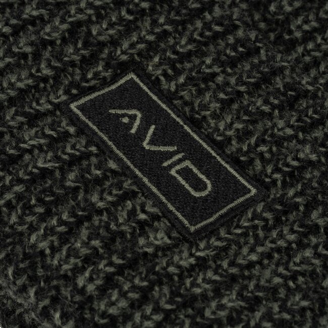Avid Carp Marl Knit Beanie – Grün