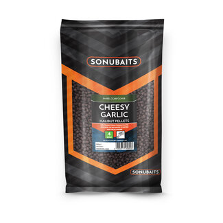 Sonubaits Cheesy Garlic – Heilbutt-Pellets