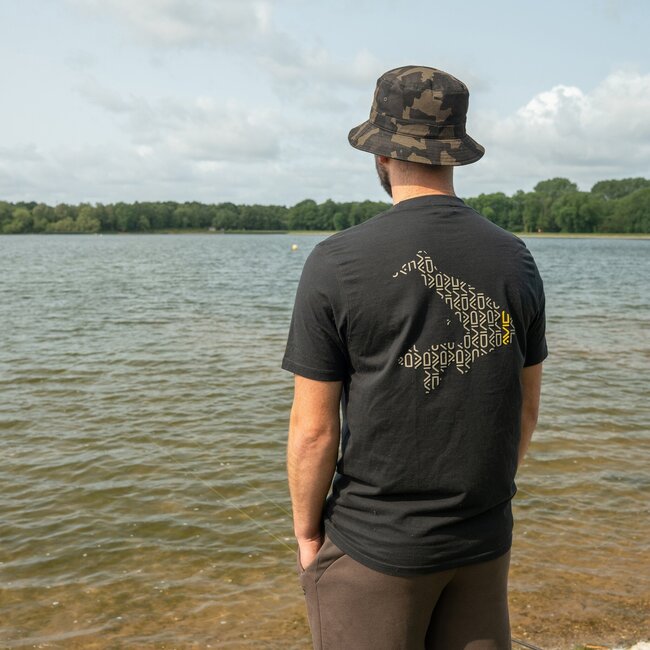 Avid Carp Compound T-Shirt – Schwarz