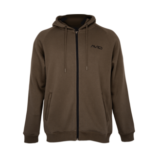 Avid Carp Compound Zip Hoodie – Braun