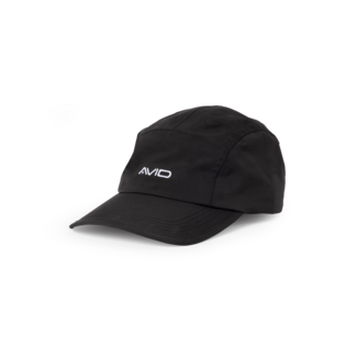 Avid Carp Stealth Black – Wasserdichte 5-Panel-Kappe