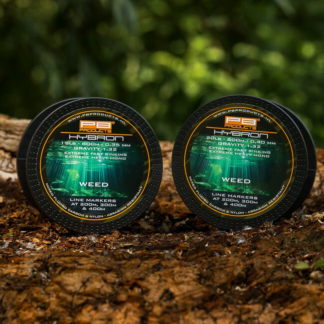 PB Products Hybron Weed – 600 m – Hybrid-Angelschnur