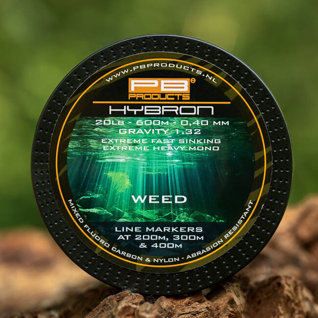 PB Products Hybron Weed – 600 m – Hybrid-Angelschnur