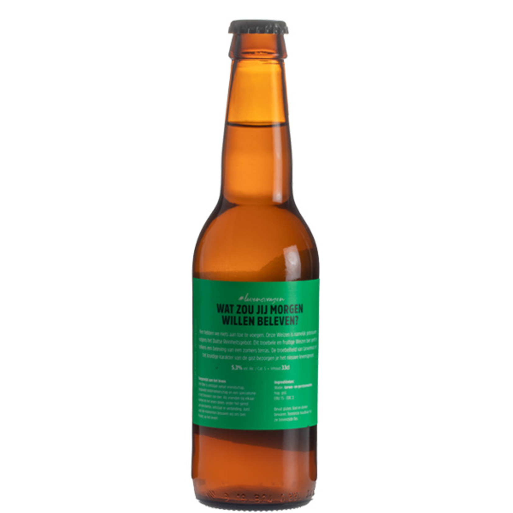 Hert Bier Weizen bier - Nieuw Leven - 5,3%
