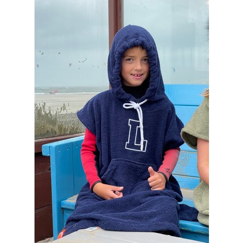 S&LT  Kinder surfponcho borduren