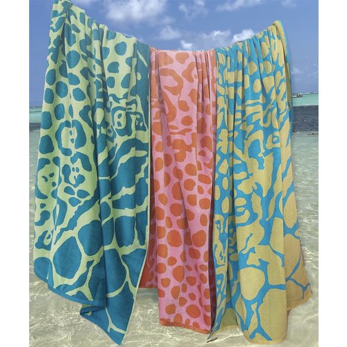 Vossen Strandhanddoek Multi Animal