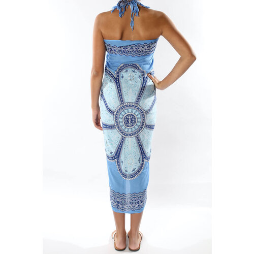 Pareo blauw/turquoise Pareo blauw/turquoise
