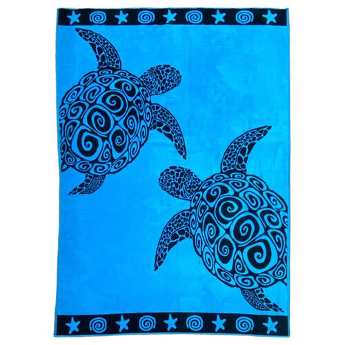 2-persoons strandhanddoek Turtles