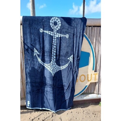 Seahorse Strandhanddoek Anker