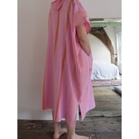 Ottomania omkleed-poncho roze