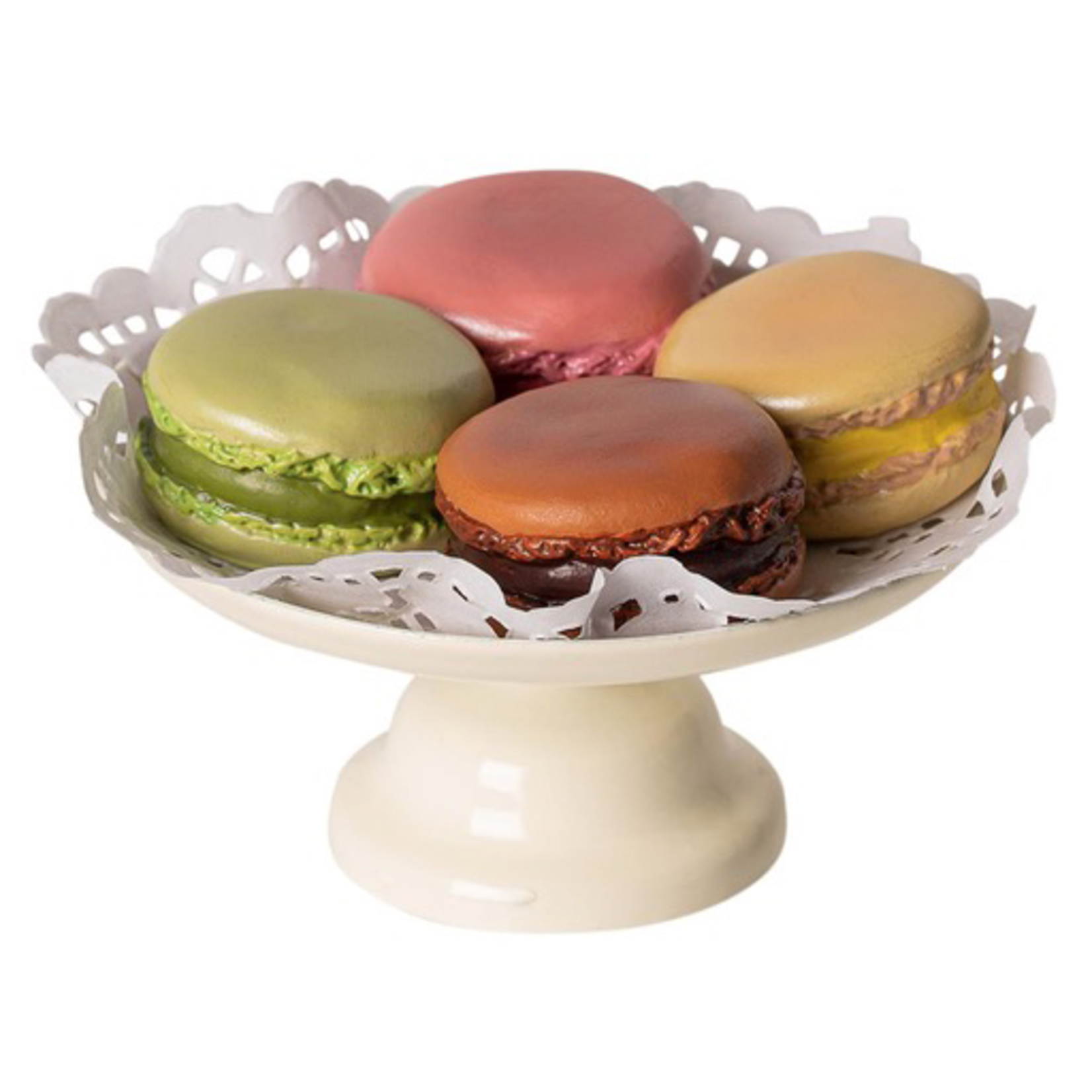 Maileg Maileg Macaroons with Cake Stand Large