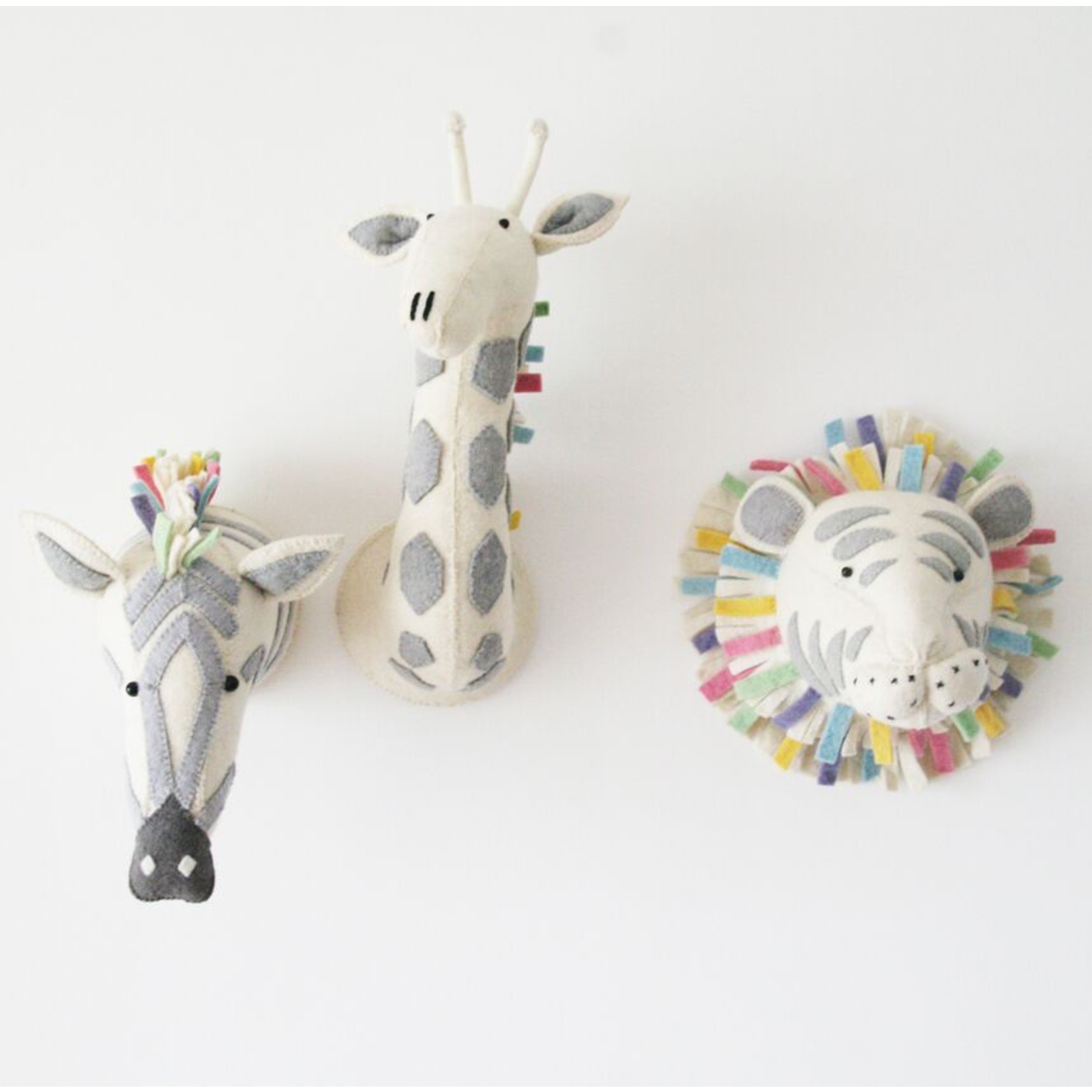 Fiona Walker Fiona Walker Semi Pastel Safari Giraffe Head