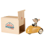 Maileg Maileg Mouse Car With Garage - Yellow