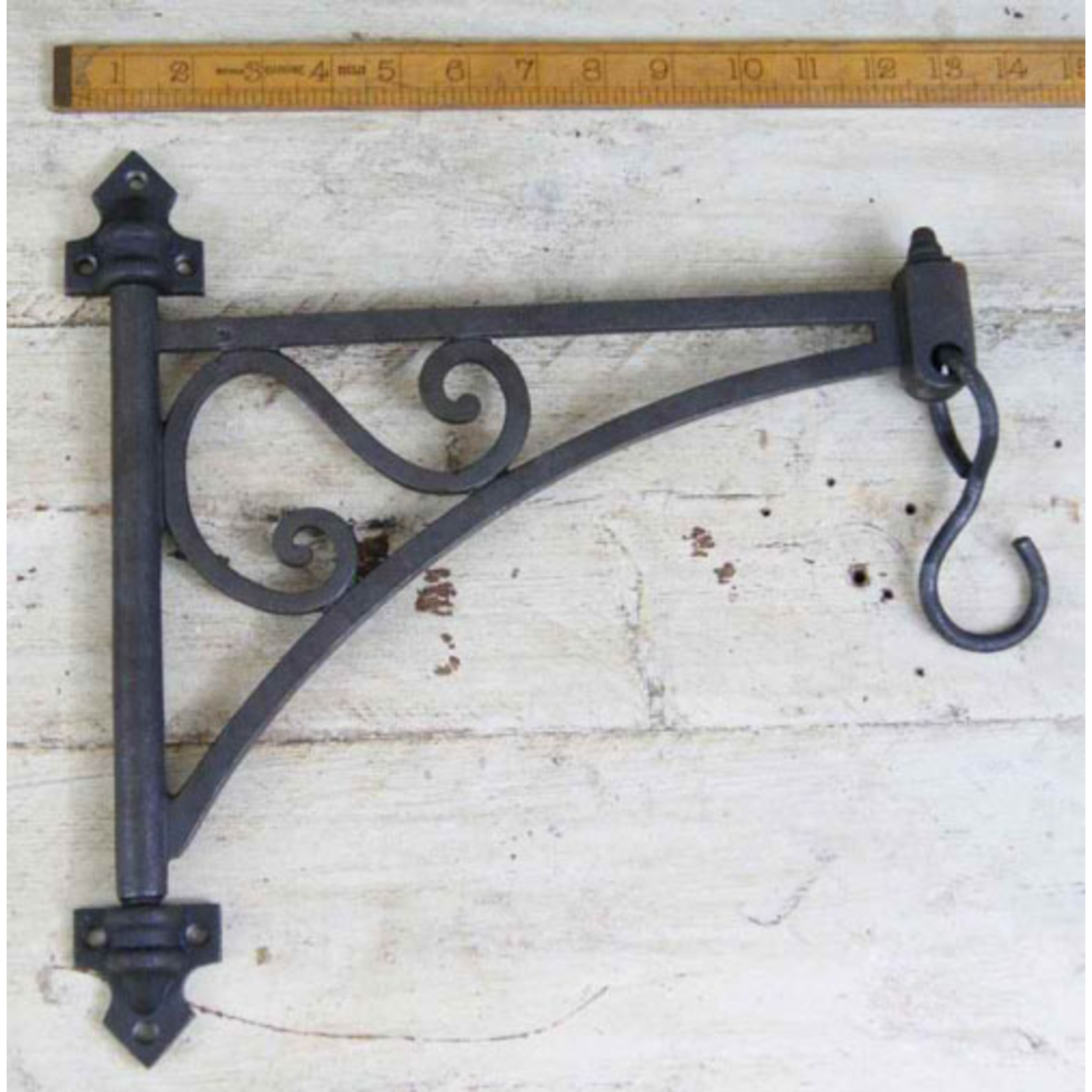 IRON RANGE SWIVEL Wall Bracket Plant Hanger Cast Iron with Hook