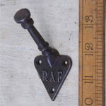 IRON RANGE RAF Single Coat Hook Antique Iron