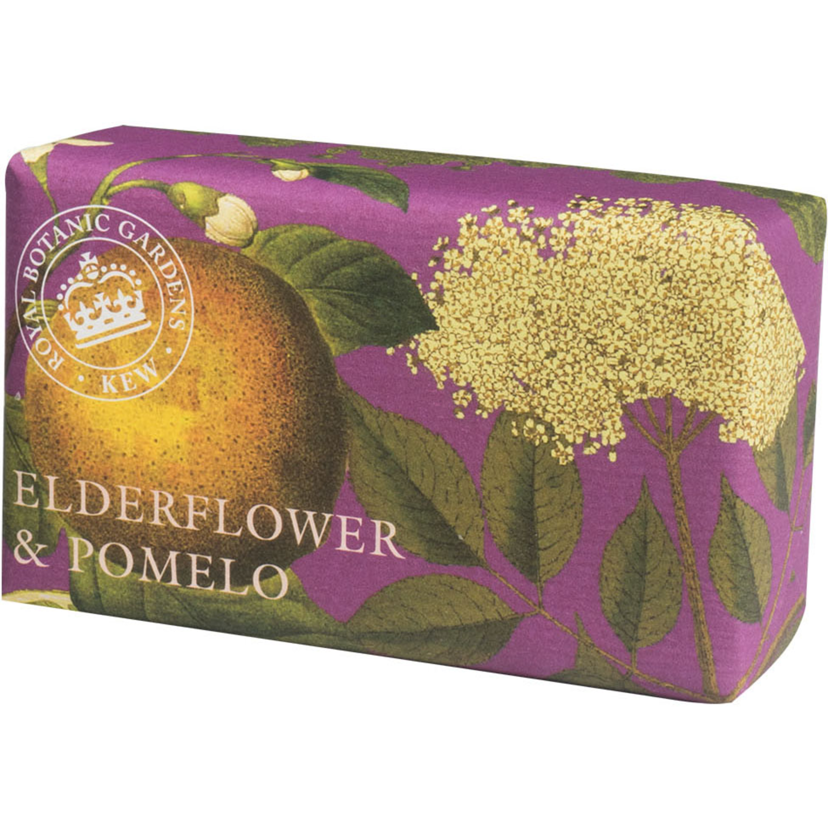 Kew Gardens Elderflower & Pomelo Kew Gardens Luxury Shea Butter Soap 240g