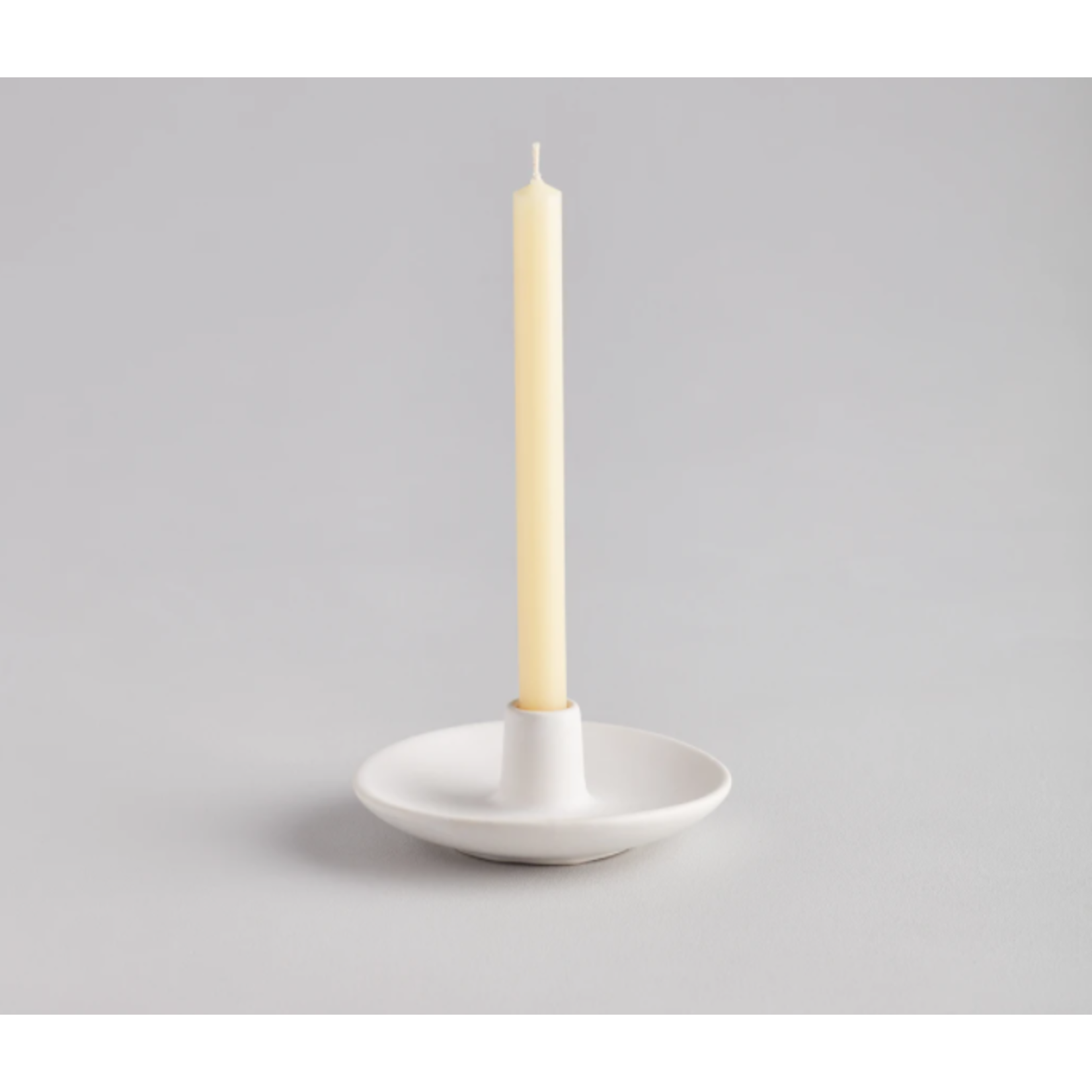 St. Eval St Eval Matte White Mini ½” Candle Holder