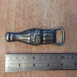 IRON RANGE Iron Coca Cola SHAPED Hand Held Bottle Opener