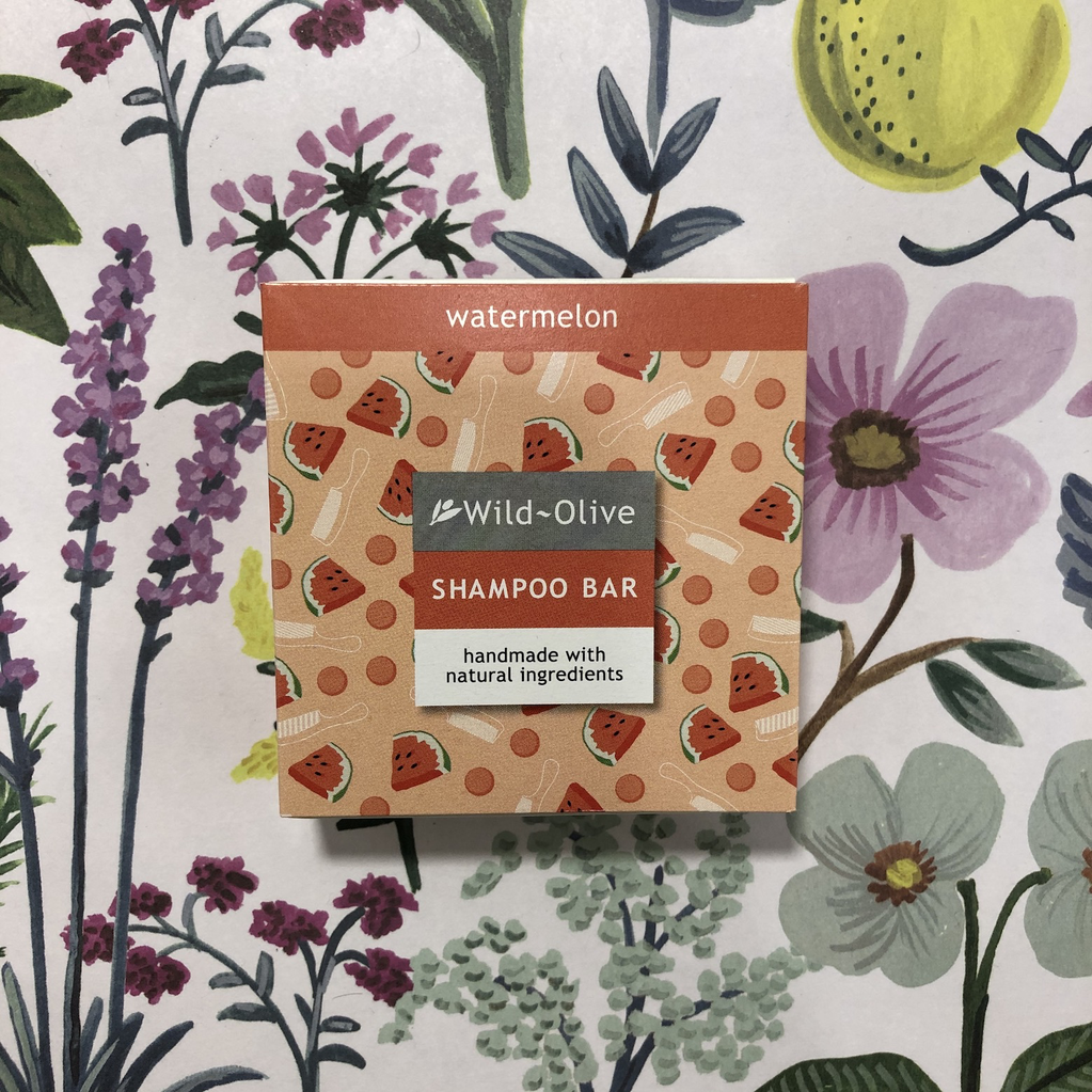 Wild Olive Watermelon Shampoo Bar Homebird House