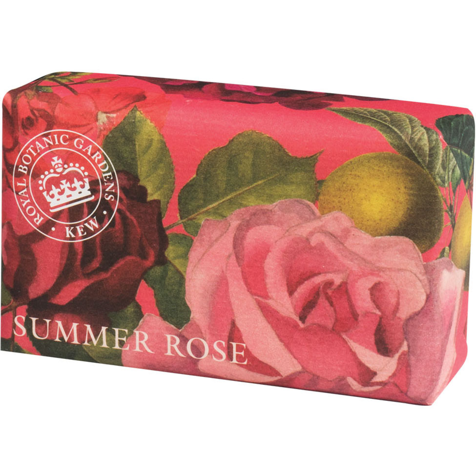 Kew Gardens Summer Rose Kew Gardens Luxury Shea Butter Soap 240g