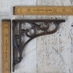 IRON RANGE 6” x 6” HERITAGE Shelf / Wall Bracket Cast Antique Iron