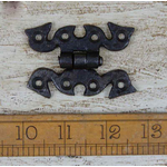 IRON RANGE Snake Hinge (Equal) Antique Iron 70mm x 50mm