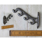 IRON RANGE Quad Tie Hook Cast Antique Iron 90mm