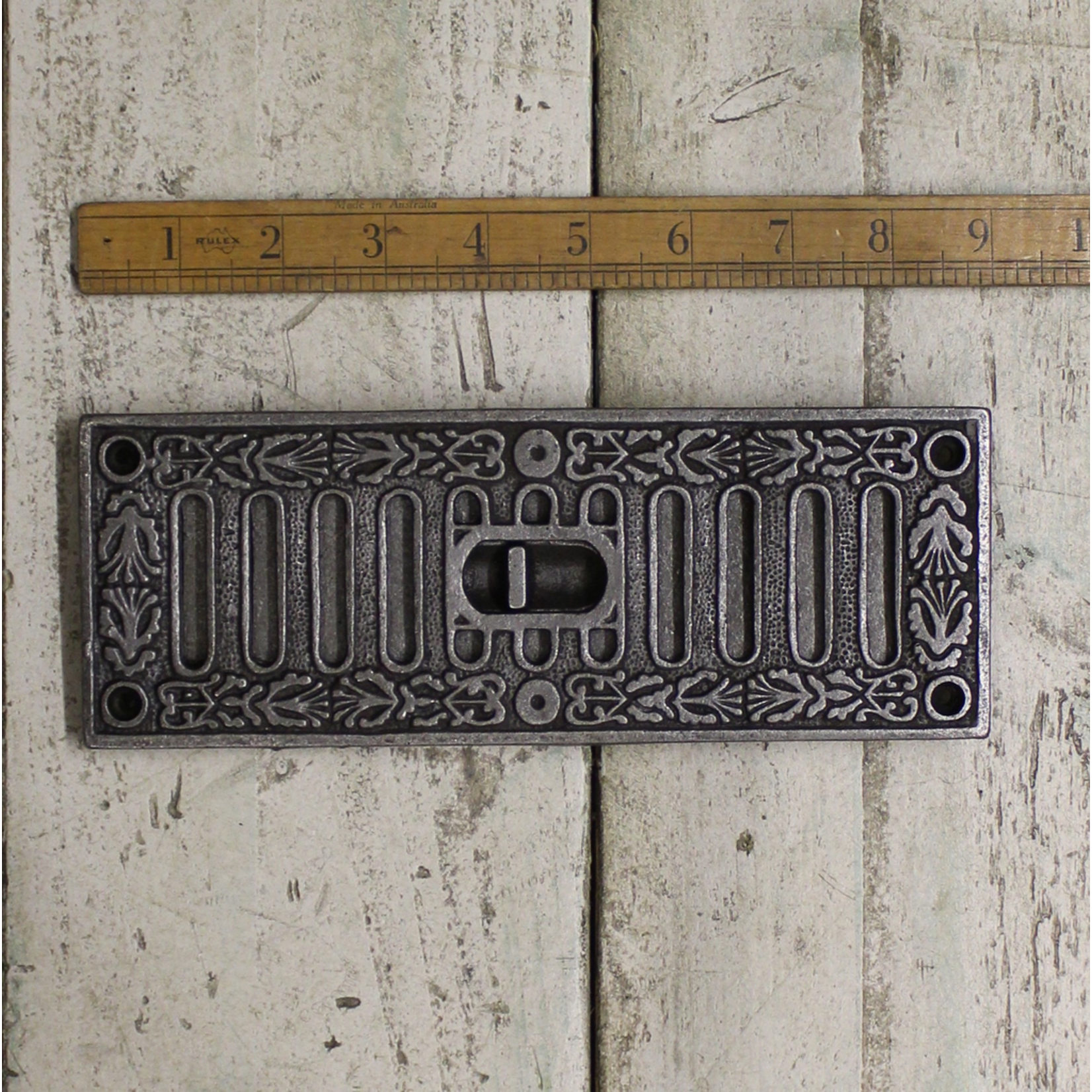 IRON RANGE Air Vent Adjustable Sliding Dalton Cast Iron 9" x 3.75"