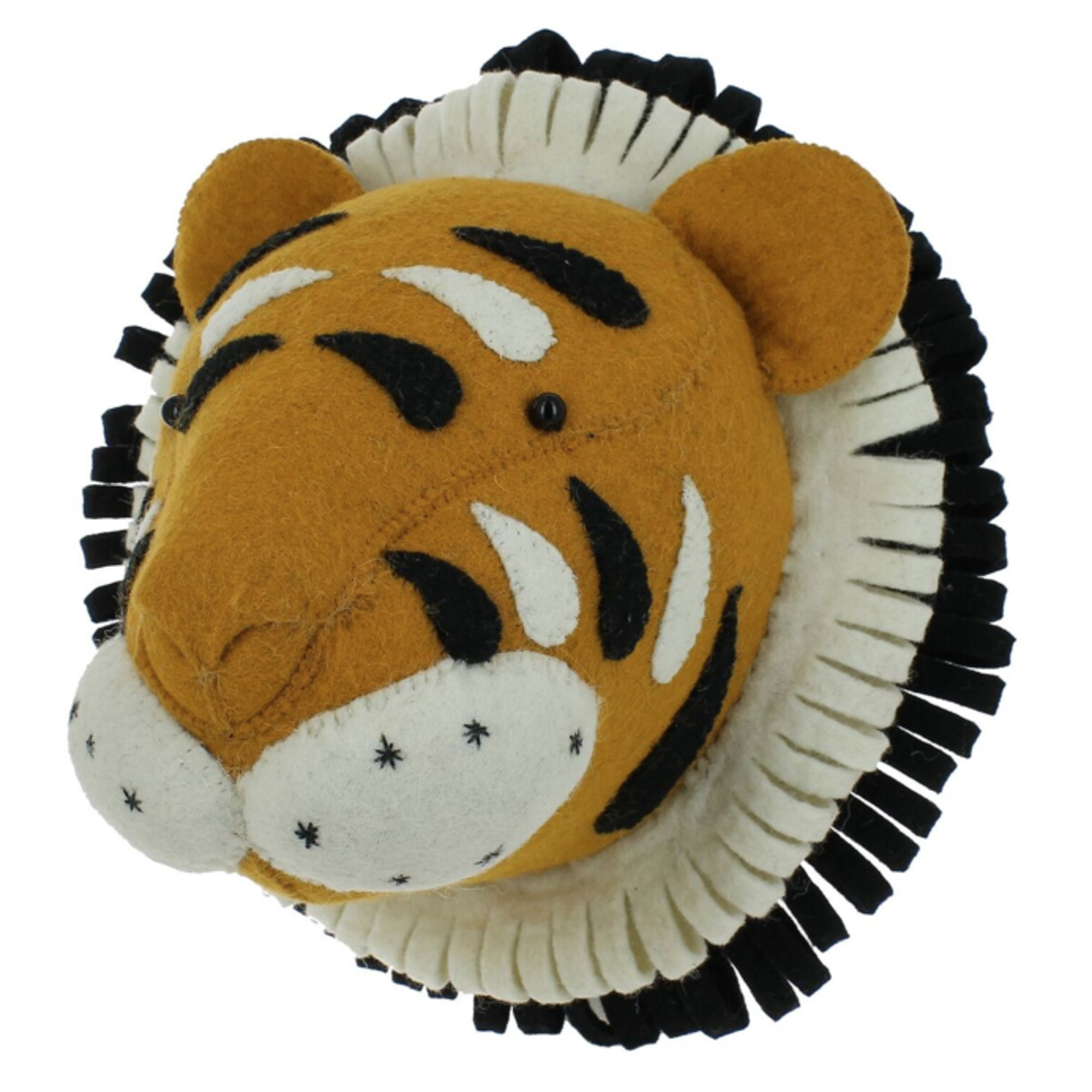 Fiona Walker Fiona Walker Double Ruff Tiger Head Original Large Size