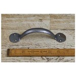 IRON RANGE Pull Handle Round End H/Forged 2 Hole Ant Iron 7″/ 180mm