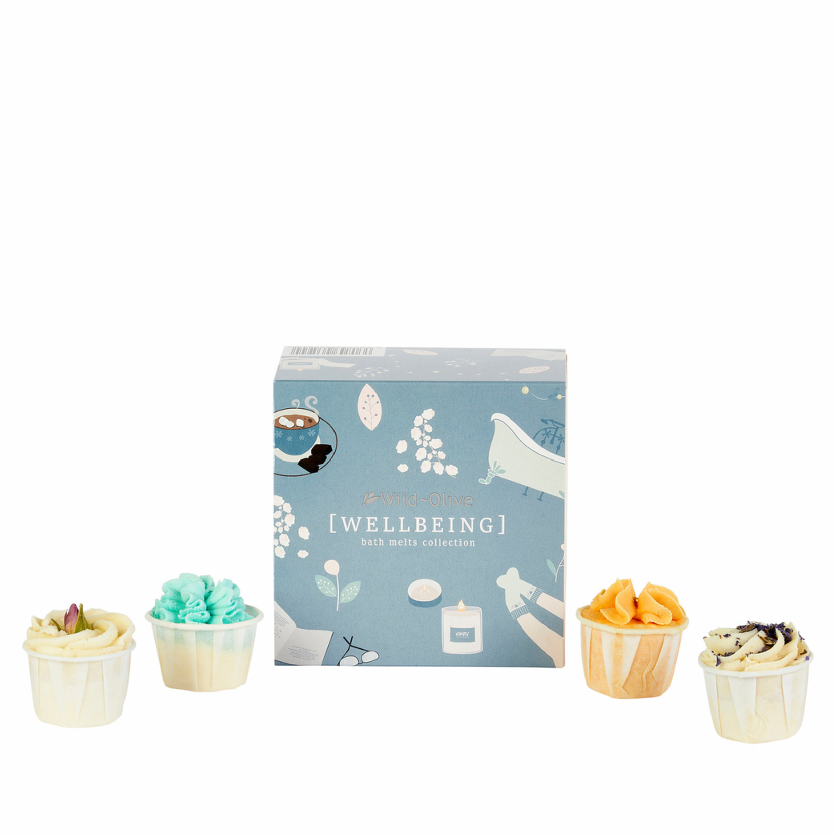 Wild Olive Wild Olive Wellbeing Bath Melt Gift Set