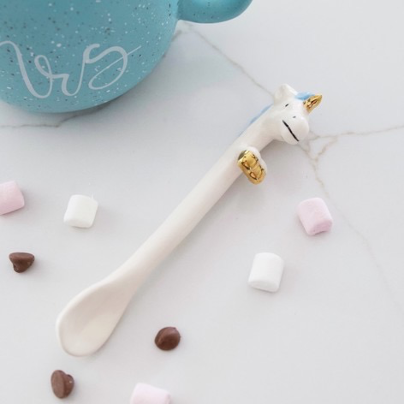 Lisa Angel Ceramic Unicorn Spoon