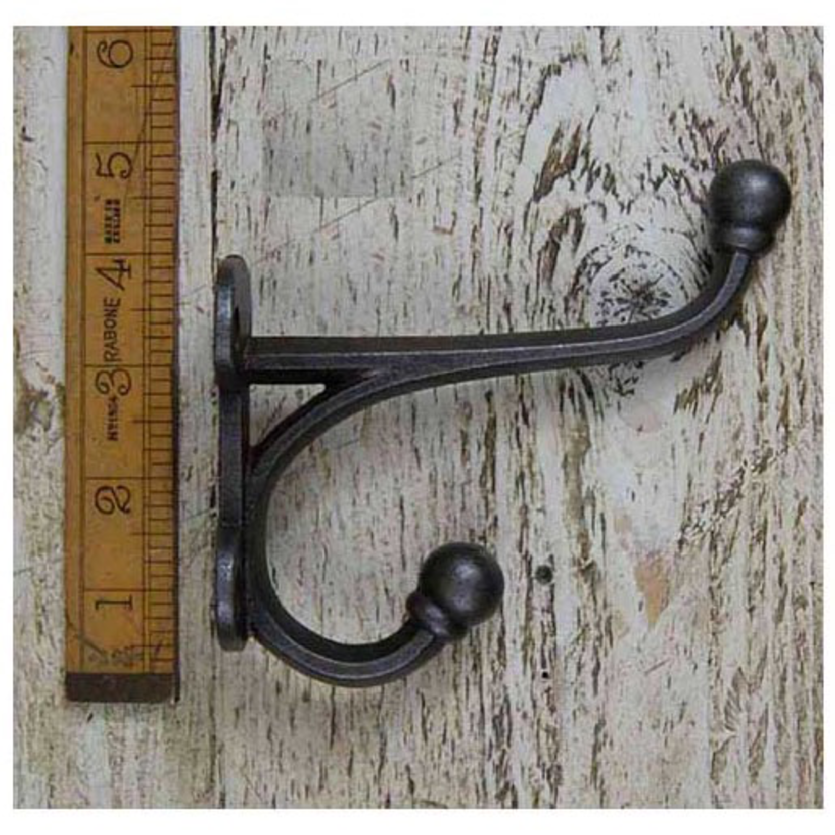 IRON RANGE Double Hall Stand Hat and Coat Hook Cast (Heavy) Antique Iron