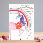 Louise Tiler Granddaughter Unicorn Card