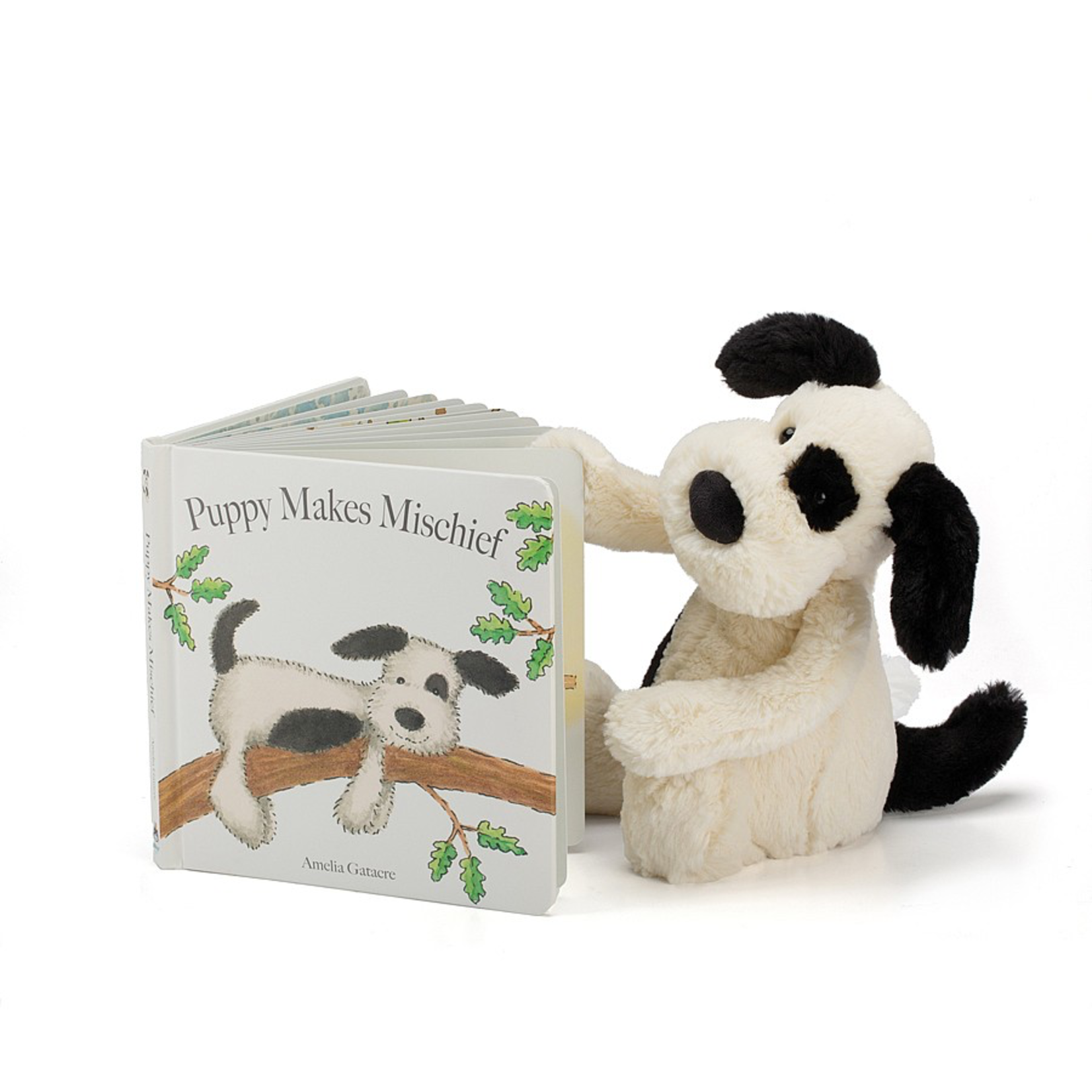 Jellycat Jellycat Puppy Makes Mischief dog Book