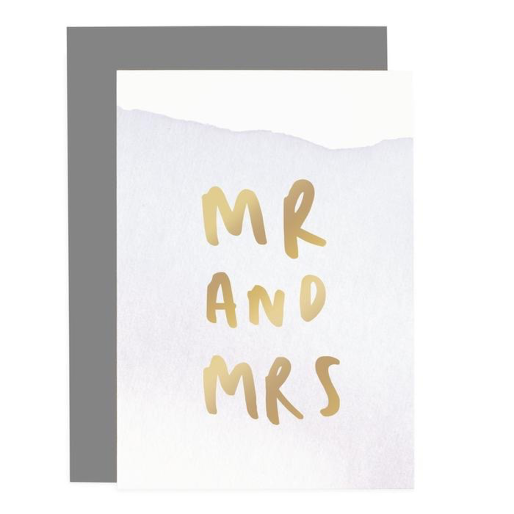 OLD ENGLISH CO. Mr And Mrs - Ombre Card