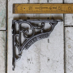 IRON RANGE 5" x 5" SINGER CORP Heritage Shelf / Wall Bracket Cast Iron 125 x 125mm